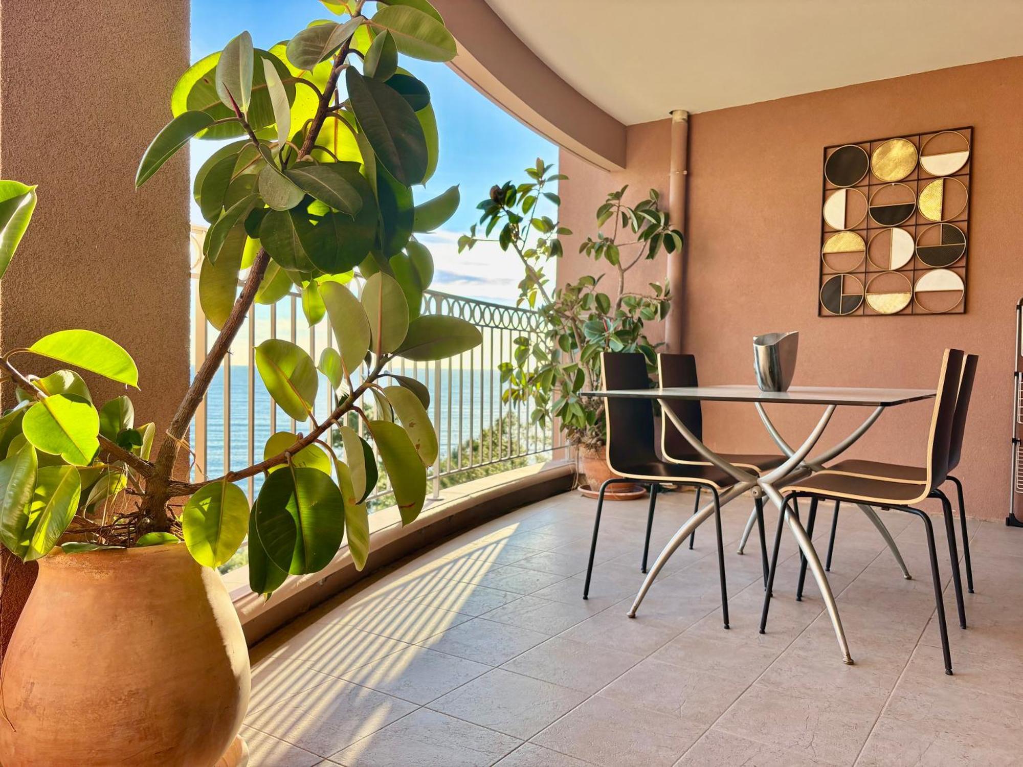Appartement Superbe 3 pièces sur la baie de Théoule Extérieur photo